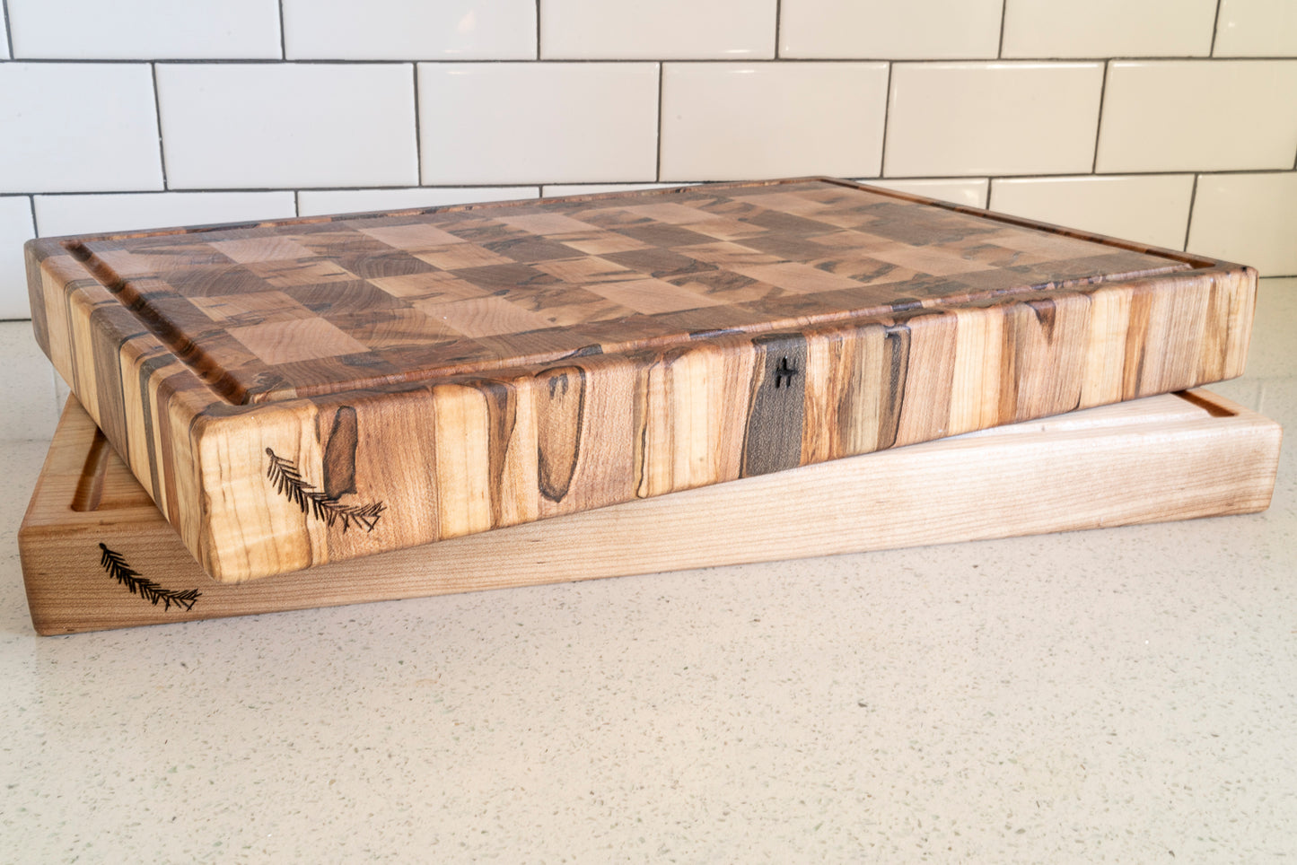 Heirloom Board - Ambrosia Maple - End Grain