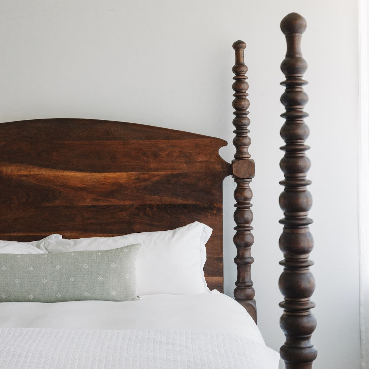 Custom bed in a Gainesville GA home by Reviving Dawn