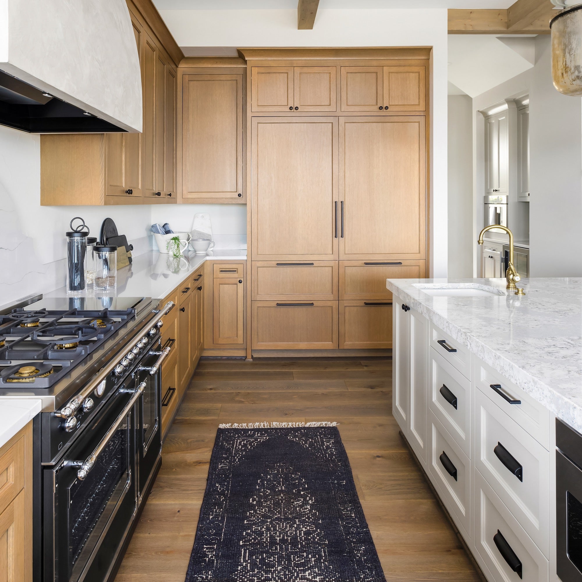 Custom kitchen cabinets in an Athens, GA home by Reviving Dawn